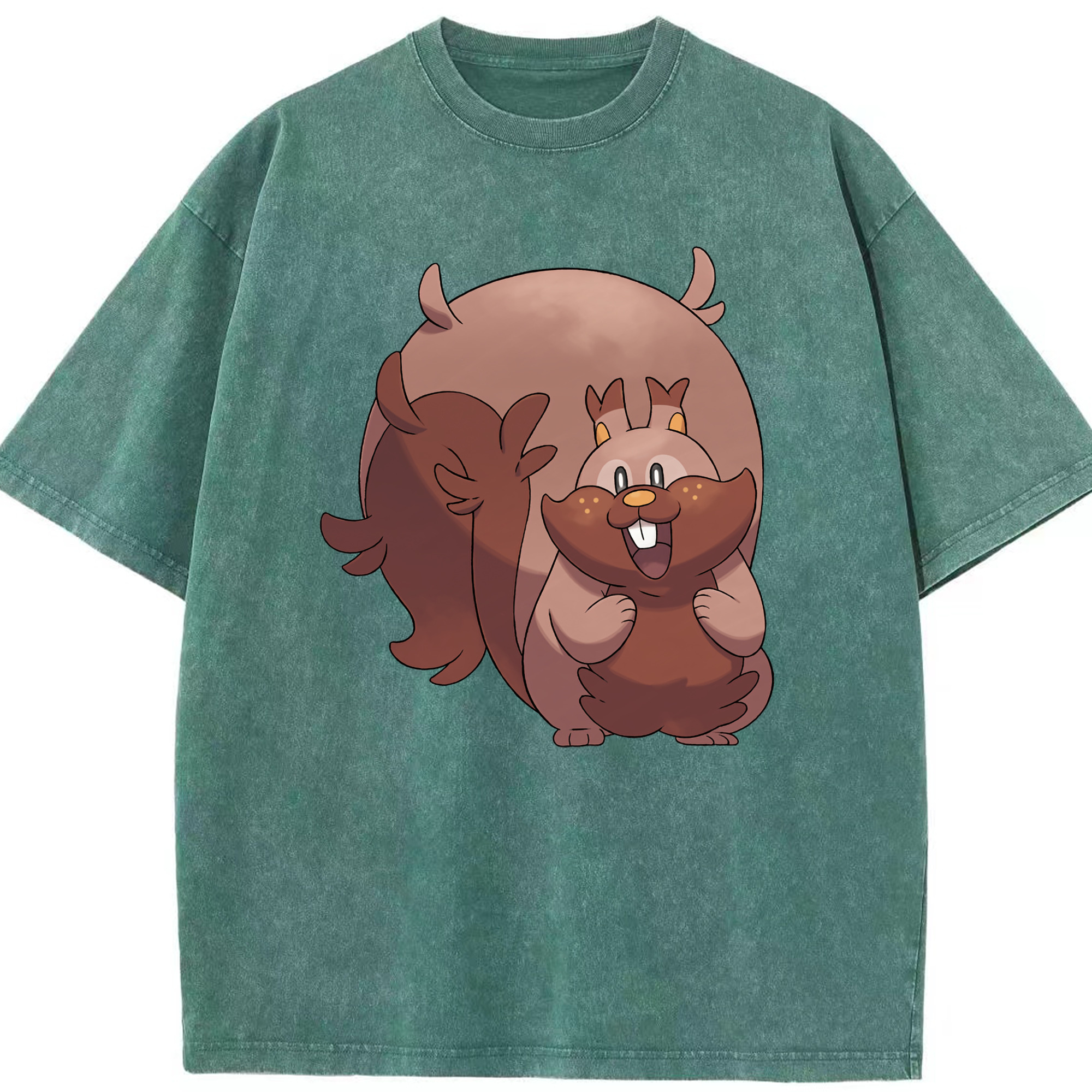 （画像用） ポケットモンスター Pokémon 綿100% ヴィンテージ風 半袖Tシャツ（フロントプリント）